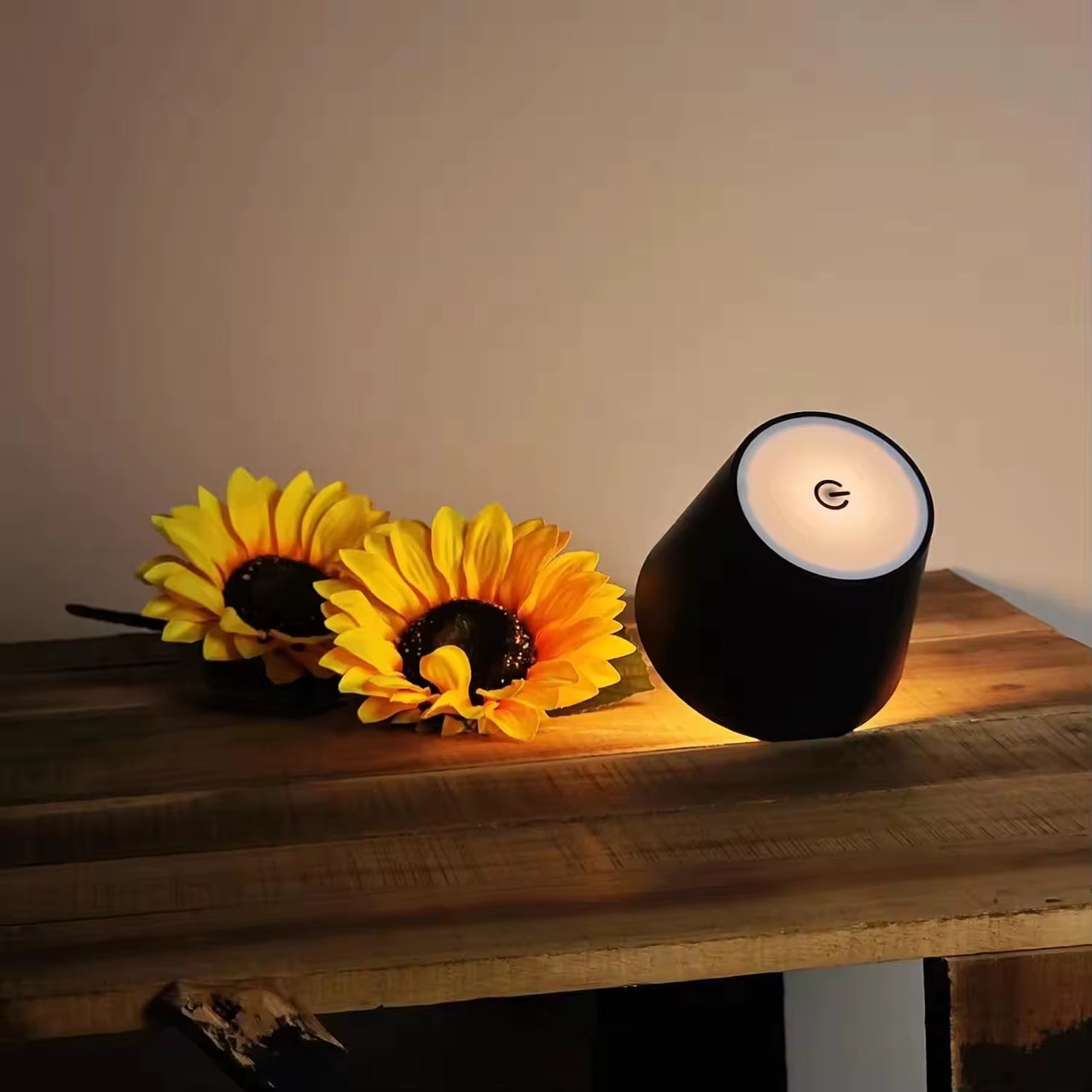 Rechargeable Glass Bottle Light - Touch Control,Wireless & Cordless,3 Lighting Modes,Abs Lamp Body,Muted Ambient Light for Home